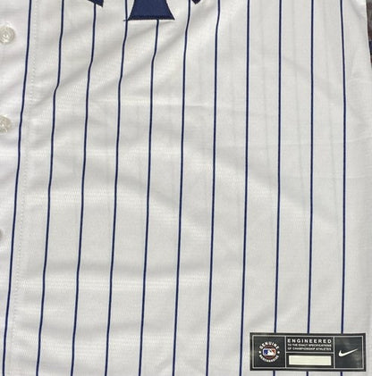 Domingo German Signed Let’s Go Yankees Nike Jersey Pg Auto Perfect Game JSA COA