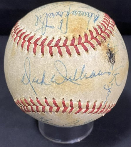 Montreal Expos 1977 Team Signed Official N.L. Rawlings MLB Baseball 20 Auto COA