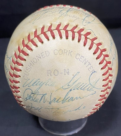 Montreal Expos 1977 Team Signed Official N.L. Rawlings MLB Baseball 20 Auto COA