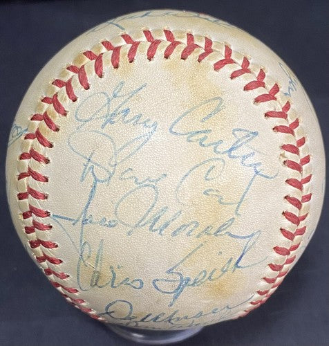 Montreal Expos 1977 Team Signed Official N.L. Rawlings MLB Baseball 20 Auto COA
