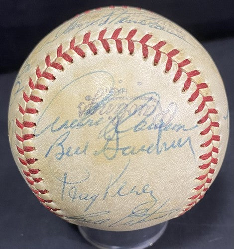 Montreal Expos 1977 Team Signed Official N.L. Rawlings MLB Baseball 20 Auto COA