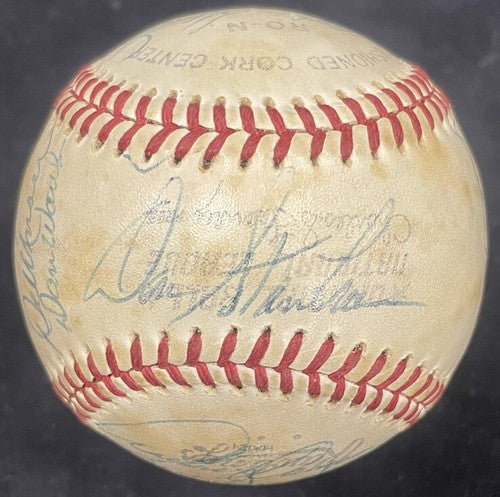 Montreal Expos 1977 Team Signed Official N.L. Rawlings MLB Baseball 20 Auto COA