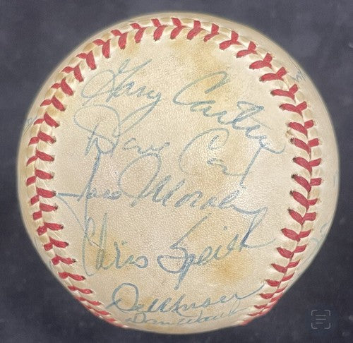 Montreal Expos 1977 Team Signed Official N.L. Rawlings MLB Baseball 20 Auto COA