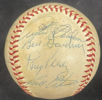 Montreal Expos 1977 Team Signed Official N.L. Rawlings MLB Baseball 20 Auto COA