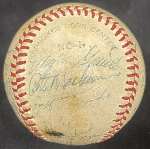 Montreal Expos 1977 Team Signed Official N.L. Rawlings MLB Baseball 20 Auto COA