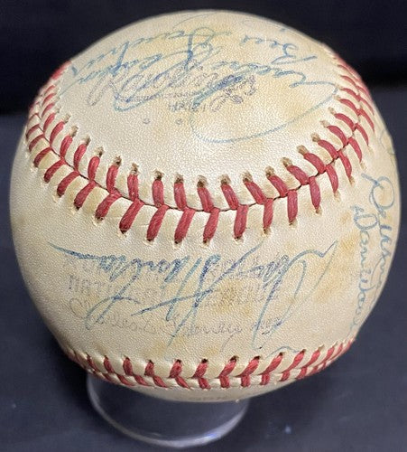 Montreal Expos 1977 Team Signed Official N.L. Rawlings MLB Baseball 20 Auto COA