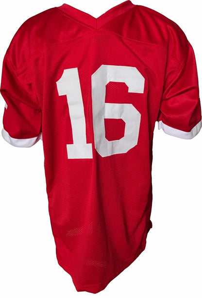Jim Plunkett Signed Stanford Jersey Heisman Trophy 1970 Autograph PSA DNA COA