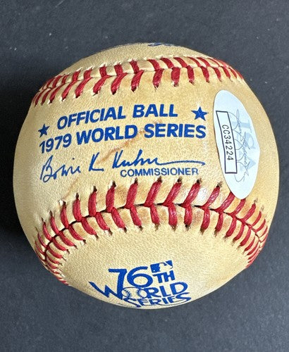 Willie Stargell Pirates Signed Official 1979 World Series Baseball Mvp Jsa Coa