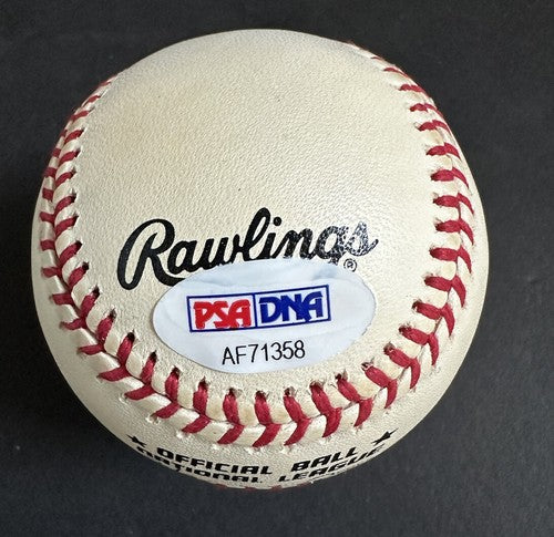 PHIL NIEKRO + JOE NIEKRO Signed Official N.L BASEBALL 539 WINS Hof Auto Psa Coa