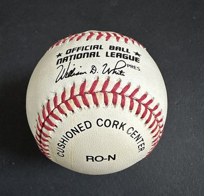 PHIL NIEKRO + JOE NIEKRO Signed Official N.L BASEBALL 539 WINS Hof Auto Psa Coa
