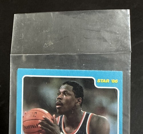 1986 Star Sealed Bag Set Michael Jordan #2 Best of the New Patrick Ewing Rc Mint