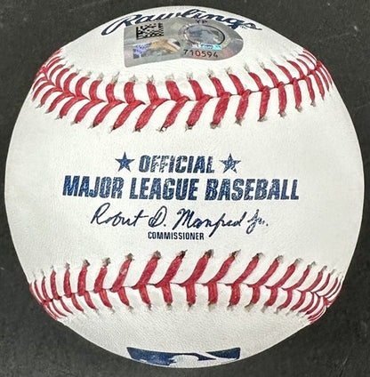 Matt Cain SIGNED Official Baseball 10, 12, 14 WS Champs Auto Giants MLB Holo COA