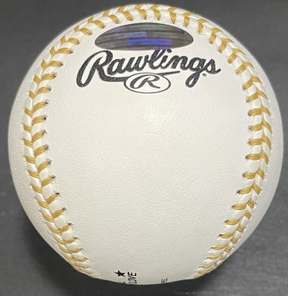 Al Kaline Signed Mlb Gold Glove Baseball 10 Gold Gloves Auto Tigers Hof Steiner