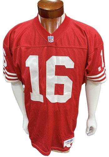 Joe Montana 49ers Signed Pro Line Wilson Authentic On Field Jersey UDA COA Sz 46