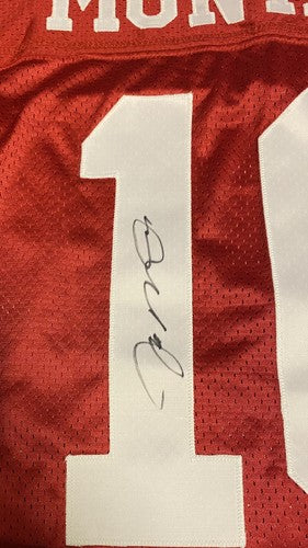 Joe Montana 49ers Signed Pro Line Wilson Authentic On Field Jersey UDA COA Sz 46