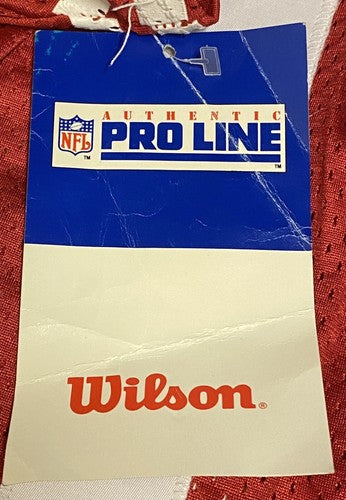 Joe Montana 49ers Signed Pro Line Wilson Authentic On Field Jersey UDA COA Sz 46