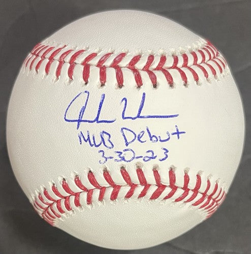 Jordan Walker Signed Official Baseball Cardinals Rookie Mlb Debut Auto Fanatics