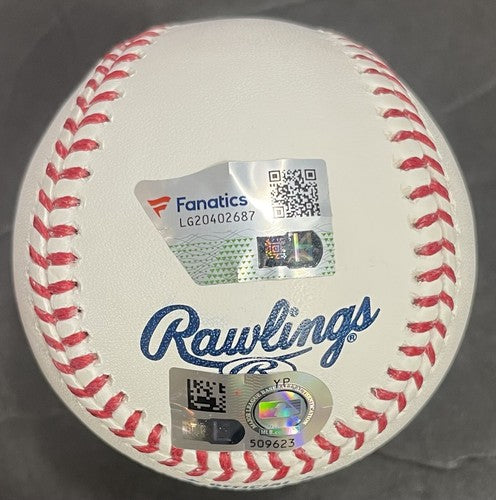 Jordan Walker Signed Official Baseball Cardinals Rookie Mlb Debut Auto Fanatics