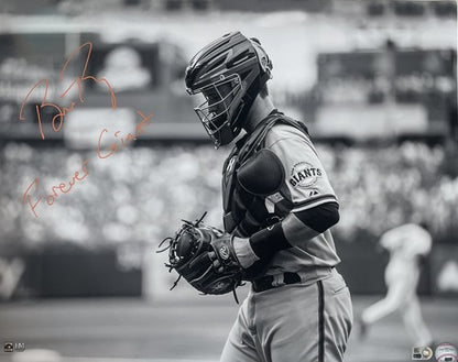 Buster Posey Signed 16x20 Framed Photo Forever Giant Auto Giant MLB Holo COA