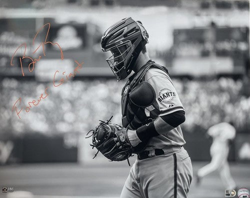Buster Posey Signed 16x20 Framed Photo Forever Giant Auto Giant MLB Holo COA