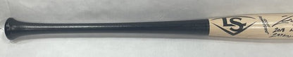 Ronald Acuna Jr Signed 2018 ROY STAT Louisville Slugger Game Model Bat JSA Auto