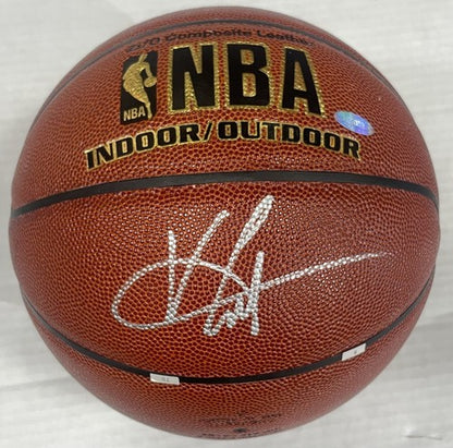 Vince Carter Signed Spalding I/O Basketball Nets Raptors Autograph Steiner Coa