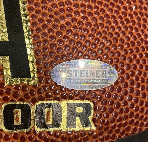 Vince Carter Signed Spalding I/O Basketball Nets Raptors Autograph Steiner Coa