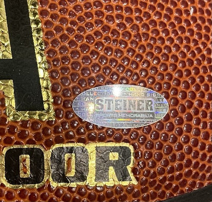 Vince Carter Signed Spalding I/O Basketball Nets Raptors Autograph Steiner Coa