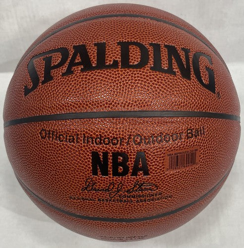 Vince Carter Signed Spalding I/O Basketball Nets Raptors Autograph Steiner Coa