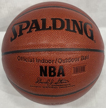 Vince Carter Signed Spalding I/O Basketball Nets Raptors Autograph Steiner Coa