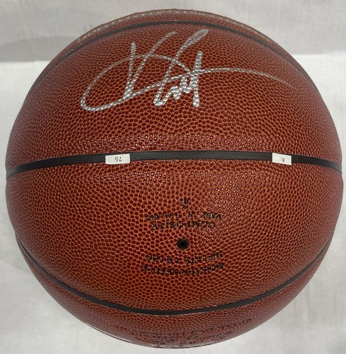 Vince Carter Signed Spalding I/O Basketball Nets Raptors Autograph Steiner Coa
