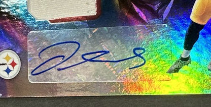 Jaylen Samuels 2018 Illusions #117 Rpa Patch Auto /25 Rookie Nm -mint Steelers