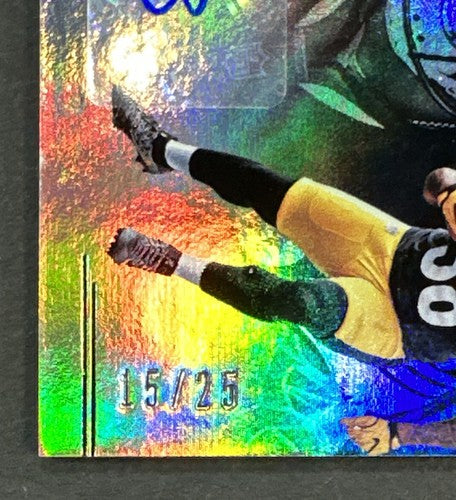 Jaylen Samuels 2018 Illusions #117 Rpa Patch Auto /25 Rookie Nm -mint Steelers