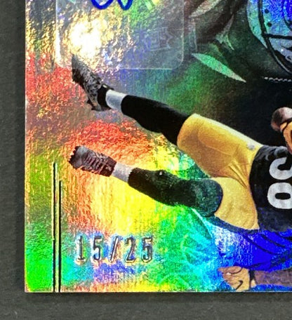 Jaylen Samuels 2018 Illusions #117 Rpa Patch Auto /25 Rookie Nm -mint Steelers