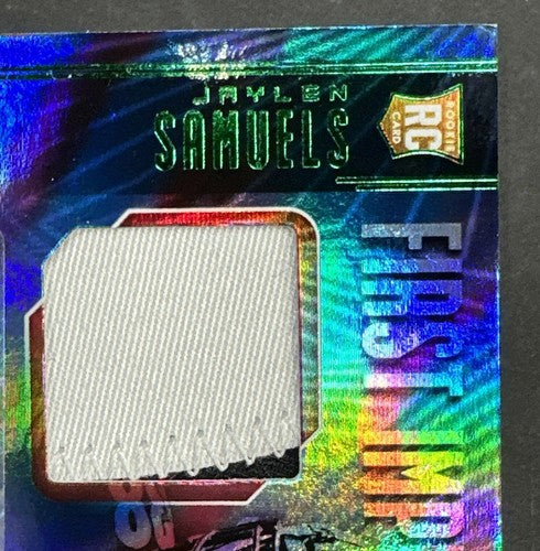 Jaylen Samuels 2018 Illusions #117 Rpa Patch Auto /25 Rookie Nm -mint Steelers