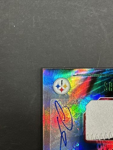 Jaylen Samuels 2018 Illusions #117 Rpa Patch Auto /25 Rookie Nm -mint Steelers