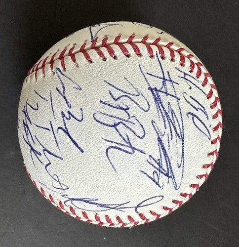 2006 MLB Future’s Game USA Team Signed Logo Baseball Gary Carter Auto MLB Holo