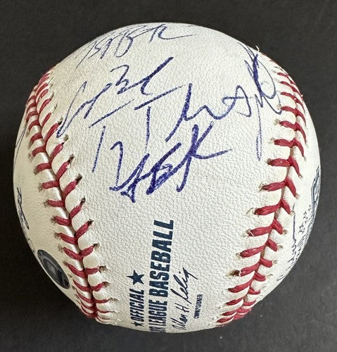 2006 MLB Future’s Game USA Team Signed Logo Baseball Gary Carter Auto MLB Holo