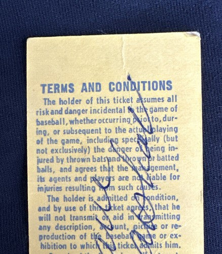 NY Mets 8/4/ 1972 Vs Cubs Baseball Ticket Stub Willie Mays HR # 651 W/ 3 Hits Ex