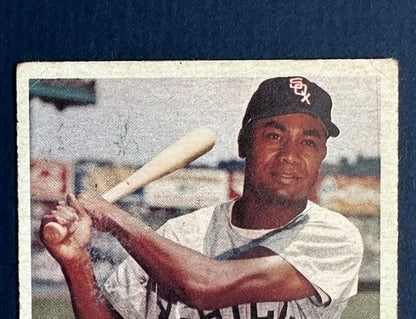 1957 Topps # 85 Larry Doby VG Wax On Back Centered