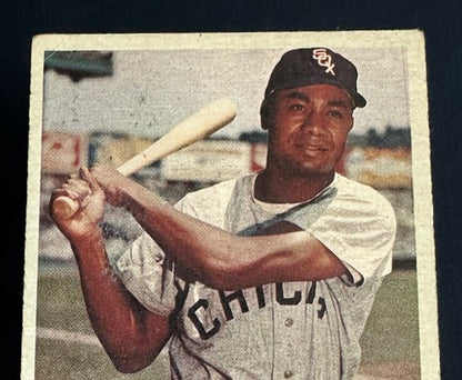1957 Topps # 85 Larry Doby VG Wax On Back Centered