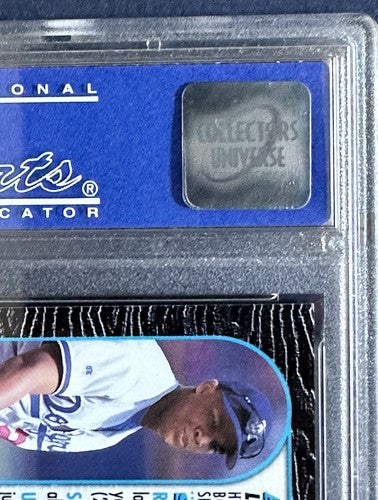 1999 BOWMAN CHROME ADRIAN BELTRE REFRACTOR #219 PSA 9 Mint Graded Dodgers Pop 5