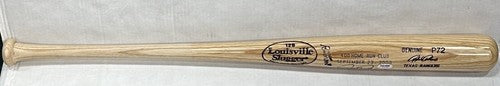 Rafael Palmeiro Signed LS Game Model Bat Auto Rangers LE 400 HR Club Auto PSA
