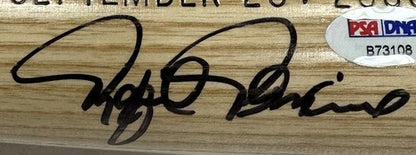 Rafael Palmeiro Signed LS Game Model Bat Auto Rangers LE 400 HR Club Auto PSA