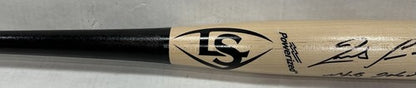 Ronald Acuna Jr Signed Game Model LS Bat 2018 Mlb Debut ROOKIE Auto Braves JSA