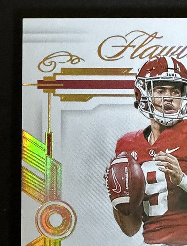 BRYCE YOUNG 2022 Flawless GOLD Campus Legends MINT ON CARD Rookie Auto 10/10 Rc