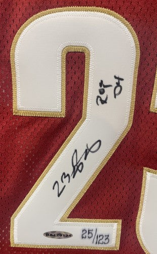 LeBron James Signed Cavaliers Reebok Authentic ROTY Jersey Mint Auto /123 UDA