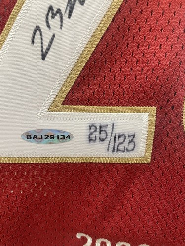 LeBron James Signed Cavaliers Reebok Authentic ROTY Jersey Mint Auto /123 UDA