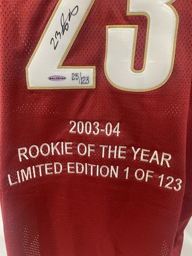 LeBron James Signed Cavaliers Reebok Authentic ROTY Jersey Mint Auto /123 UDA