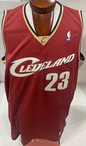 LeBron James Signed Cavaliers Reebok Authentic ROTY Jersey Mint Auto /123 UDA